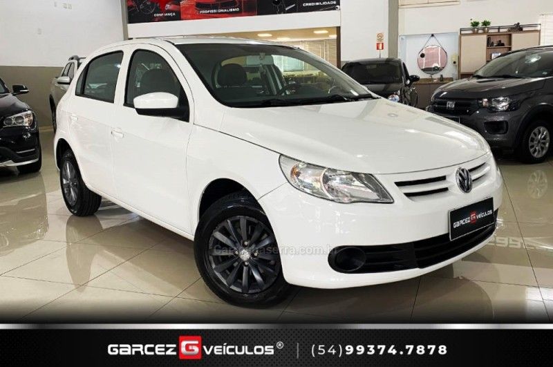 VOLKSWAGEN GOL 1.0 MI 8V G.V 2012/2013 GARCEZ VEÍCULOS BENTO GONÇALVES / Carros no Vale