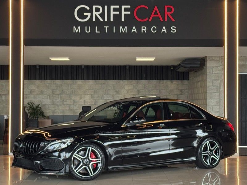 MERCEDES-BENZ C 250 2.0 CGI SPORT TURBO 16V 2016/2016 GRIFFCAR MULTIMARCAS DOIS IRMÃOS / Carros no Vale