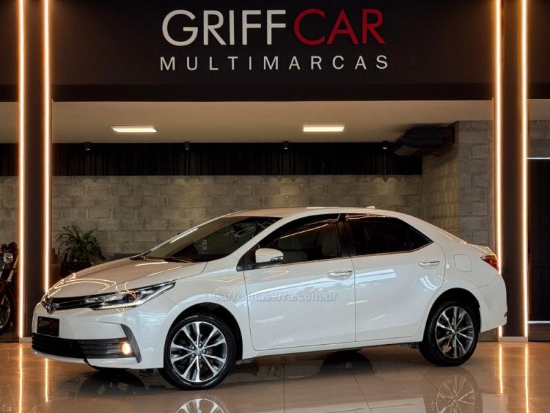 TOYOTA COROLLA 2.0 ALTIS 16V 2018/2019 GRIFFCAR MULTIMARCAS DOIS IRMÃOS / Carros no Vale