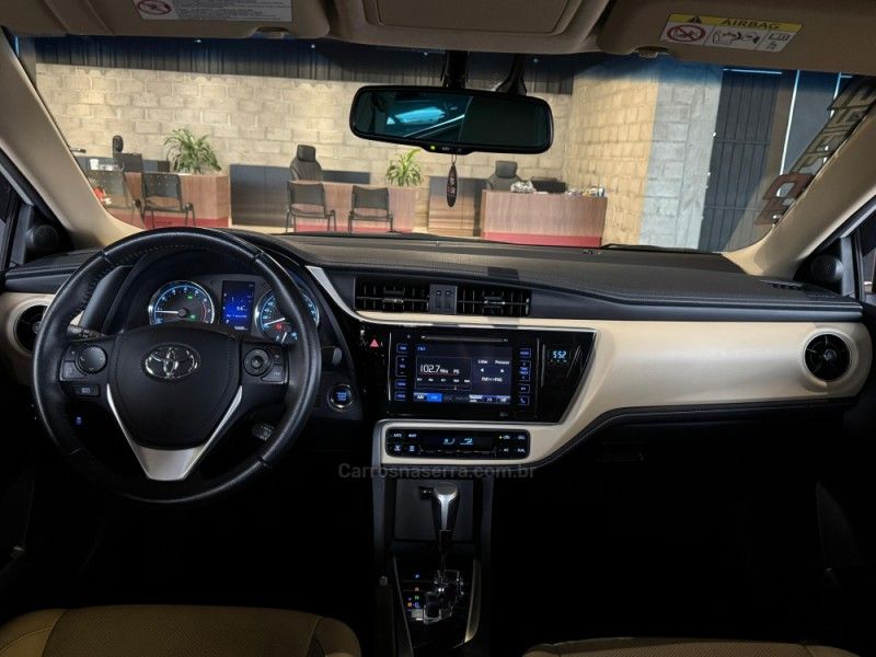 TOYOTA COROLLA 2.0 ALTIS 16V 2018/2019 GRIFFCAR MULTIMARCAS DOIS IRMÃOS / Carros no Vale