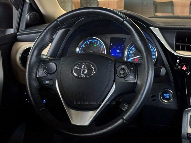 TOYOTA COROLLA 2.0 ALTIS 16V 2018/2019 GRIFFCAR MULTIMARCAS DOIS IRMÃOS / Carros no Vale