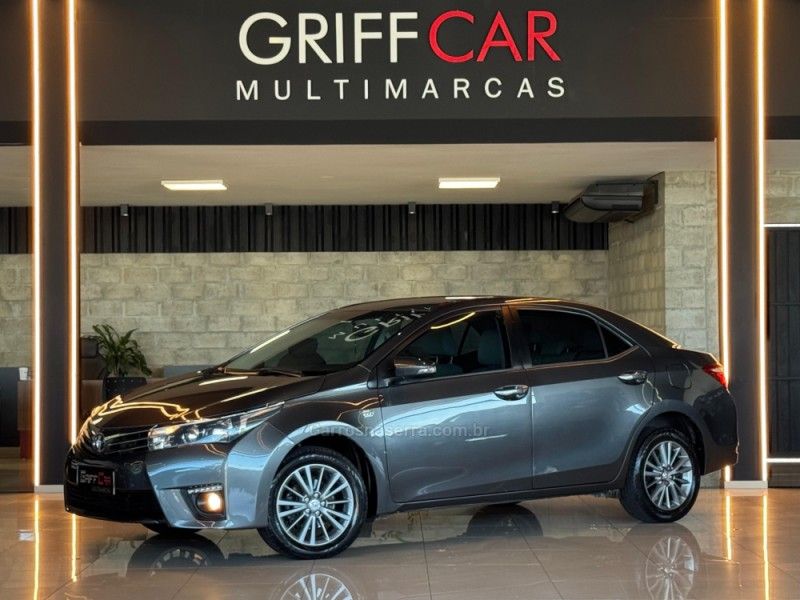 TOYOTA COROLLA 2.0 XEI 16V 2016/2016 GRIFFCAR MULTIMARCAS DOIS IRMÃOS / Carros no Vale