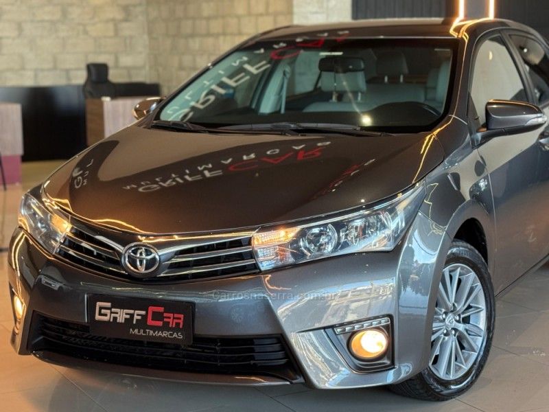 TOYOTA COROLLA 2.0 XEI 16V 2016/2016 GRIFFCAR MULTIMARCAS DOIS IRMÃOS / Carros no Vale