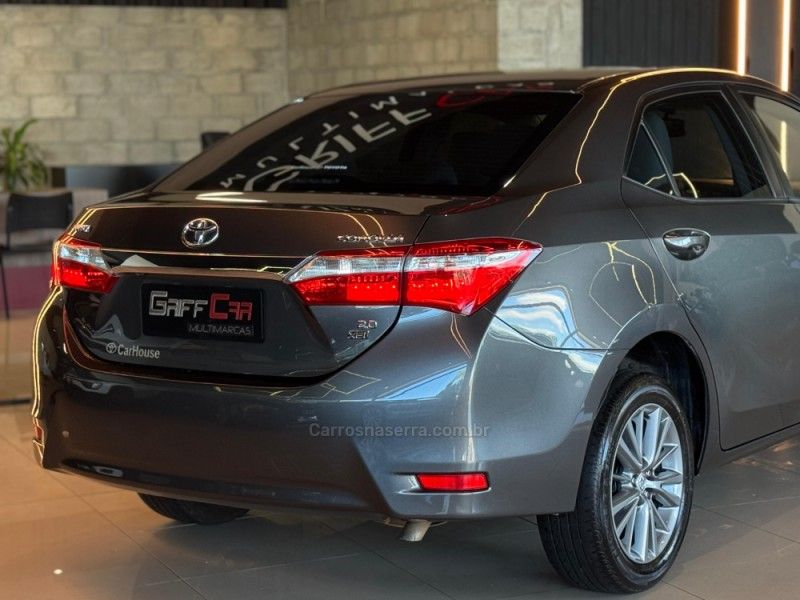 TOYOTA COROLLA 2.0 XEI 16V 2016/2016 GRIFFCAR MULTIMARCAS DOIS IRMÃOS / Carros no Vale