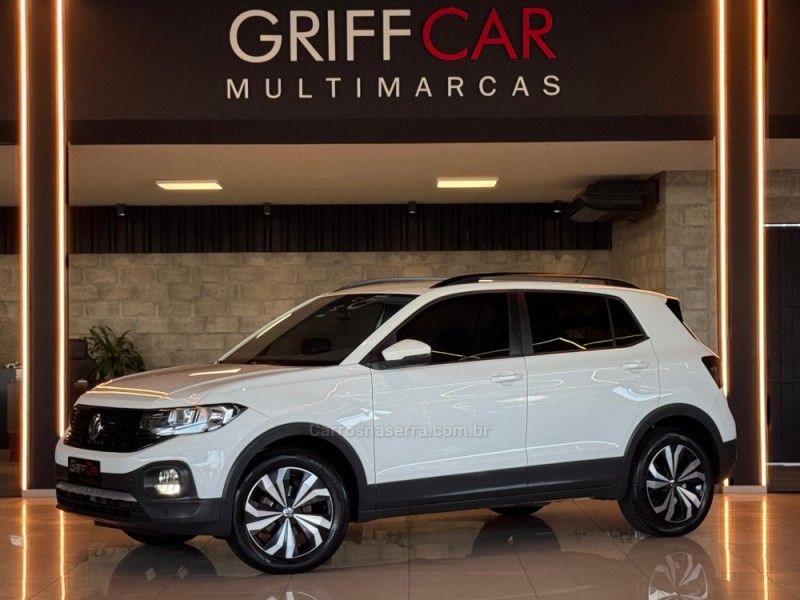 VOLKSWAGEN T-CROSS 1.0 TSI 200 12V 2019/2020 GRIFFCAR MULTIMARCAS DOIS IRMÃOS / Carros no Vale