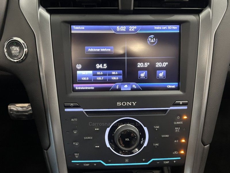 FORD FUSION 2.0 TITANIUM GTDI ECOBOOST AWD 2012/2013 ÓTIMA CAR FLORES DA CUNHA / Carros no Vale