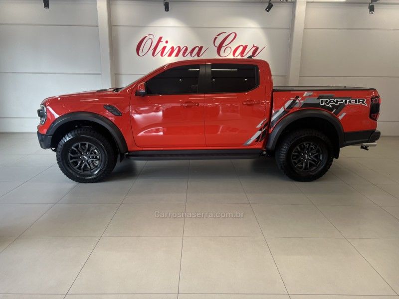 FORD RANGER 3.0 RAPTOR 4X4 V6 TURBO 2024/2024 ÓTIMA CAR FLORES DA CUNHA / Carros no Vale