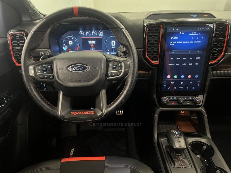 FORD RANGER 3.0 RAPTOR 4X4 V6 TURBO 2024/2024 ÓTIMA CAR FLORES DA CUNHA / Carros no Vale