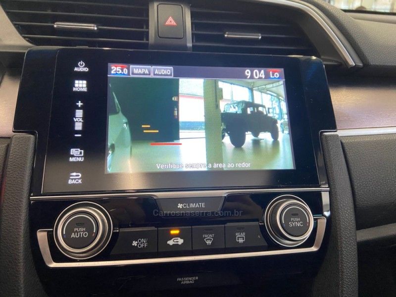 HONDA CIVIC 1.5 16V TOURING TURBO 2018/2018 ÓTIMA CAR FLORES DA CUNHA / Carros no Vale