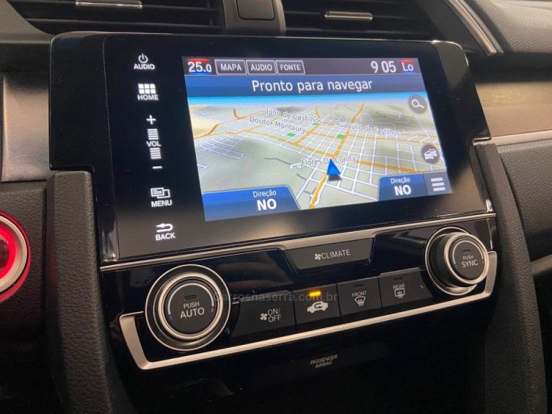 HONDA CIVIC 1.5 16V TOURING TURBO 2018/2018 ÓTIMA CAR FLORES DA CUNHA / Carros no Vale