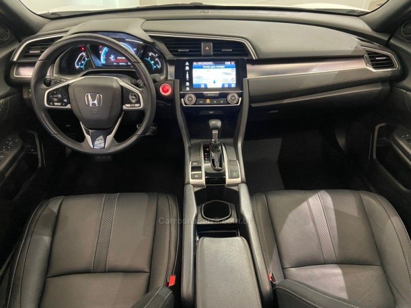 HONDA CIVIC 1.5 16V TOURING TURBO 2018/2018 ÓTIMA CAR FLORES DA CUNHA / Carros no Vale