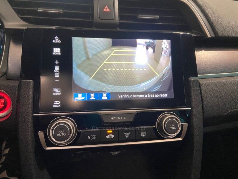 HONDA CIVIC 1.5 16V TOURING TURBO 2018/2018 ÓTIMA CAR FLORES DA CUNHA / Carros no Vale