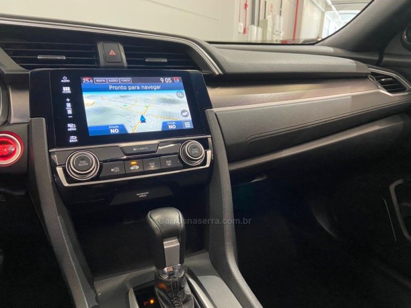 HONDA CIVIC 1.5 16V TOURING TURBO 2018/2018 ÓTIMA CAR FLORES DA CUNHA / Carros no Vale