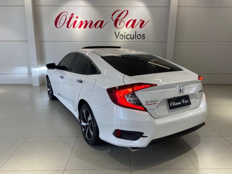HONDA CIVIC 1.5 16V TOURING TURBO 2018/2018 ÓTIMA CAR FLORES DA CUNHA / Carros no Vale
