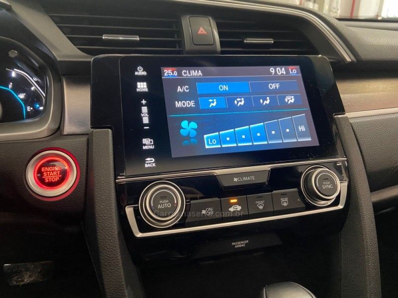 HONDA CIVIC 1.5 16V TOURING TURBO 2018/2018 ÓTIMA CAR FLORES DA CUNHA / Carros no Vale