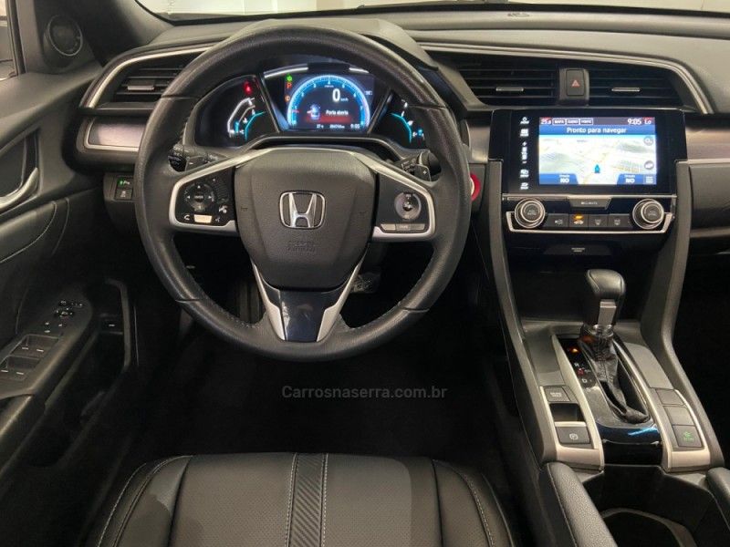 HONDA CIVIC 1.5 16V TOURING TURBO 2018/2018 ÓTIMA CAR FLORES DA CUNHA / Carros no Vale