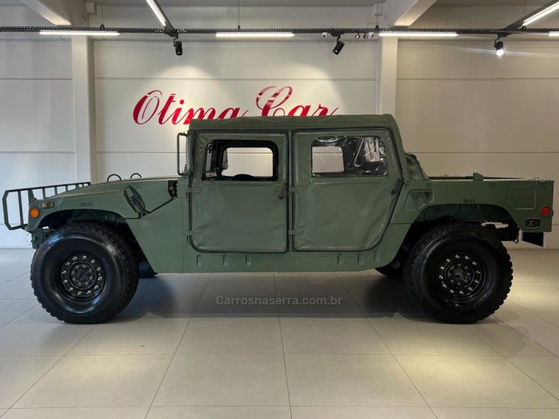 HUMMER AM 6.2 4X4 OPEN TOP TURBO 16V 1986/1986 ÓTIMA CAR FLORES DA CUNHA / Carros no Vale
