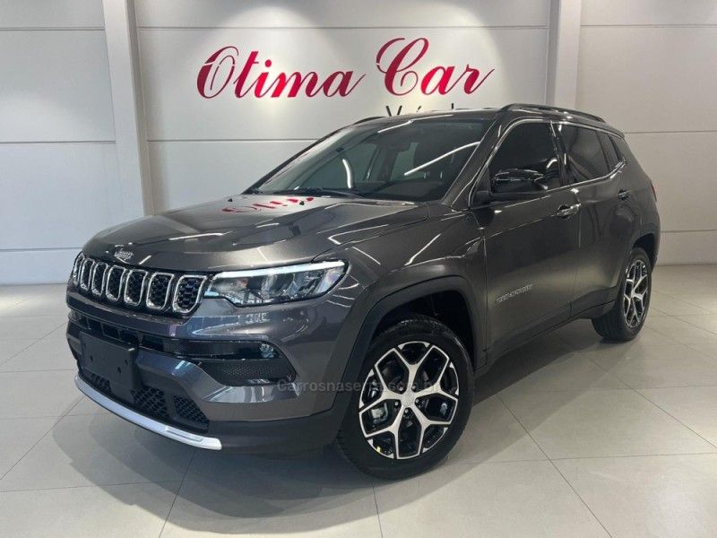 JEEP COMPASS 1.3 LONGITUDE T270 16V TURBO 2026/2026 ÓTIMA CAR FLORES DA CUNHA / Carros no Vale