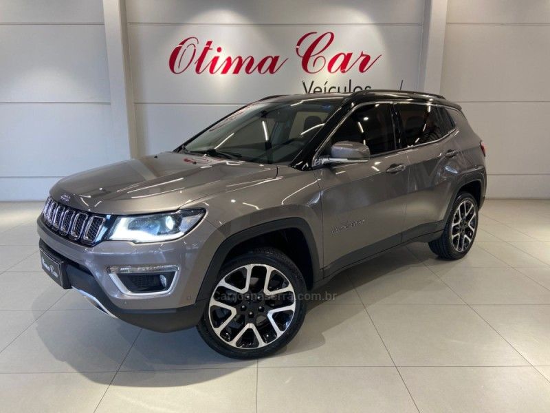 JEEP COMPASS 2.0 16V LIMITED 4X4 2019/2020 ÓTIMA CAR FLORES DA CUNHA / Carros no Vale