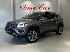 JEEP COMPASS 2.0 16V LIMITED 4X4 2018/2018 ÓTIMA CAR FLORES DA CUNHA / Carros no Vale