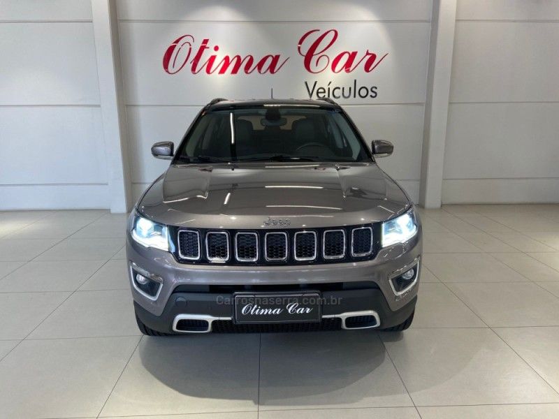 JEEP COMPASS 2.0 16V LIMITED 4X4 2019/2020 ÓTIMA CAR FLORES DA CUNHA / Carros no Vale
