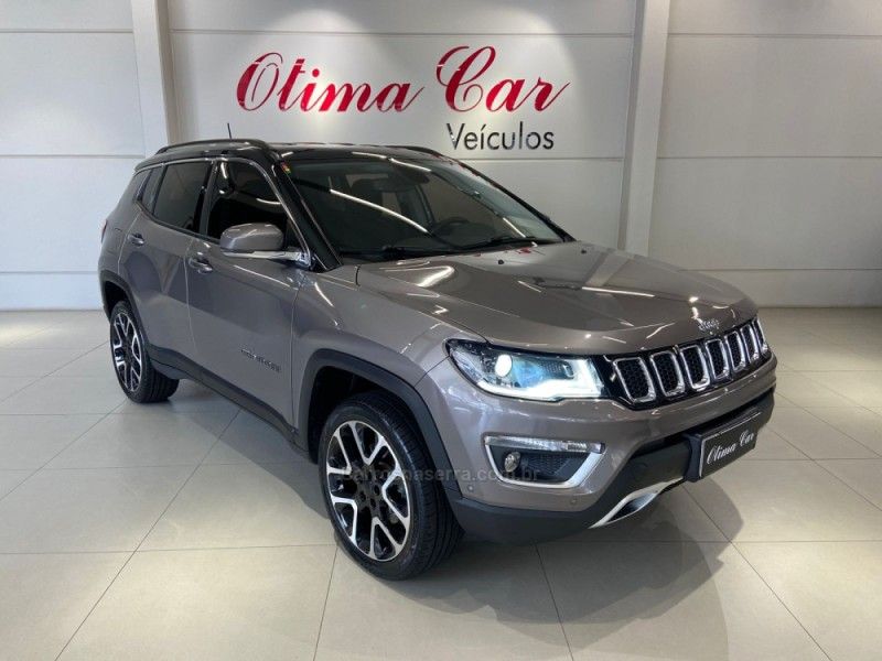 JEEP COMPASS 2.0 16V LIMITED 4X4 2019/2020 ÓTIMA CAR FLORES DA CUNHA / Carros no Vale