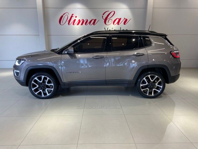 JEEP COMPASS 2.0 16V LIMITED 4X4 2019/2020 ÓTIMA CAR FLORES DA CUNHA / Carros no Vale