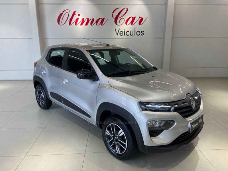 RENAULT KWID 1.0 12V SCE INTENSE 2022/2023 ÓTIMA CAR FLORES DA CUNHA / Carros no Vale