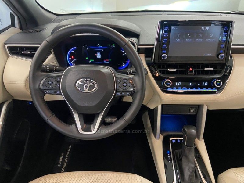 TOYOTA COROLLA 1.8 CROSS XRX 16V HÍBRIDO 2021/2022 ÓTIMA CAR FLORES DA CUNHA / Carros no Vale