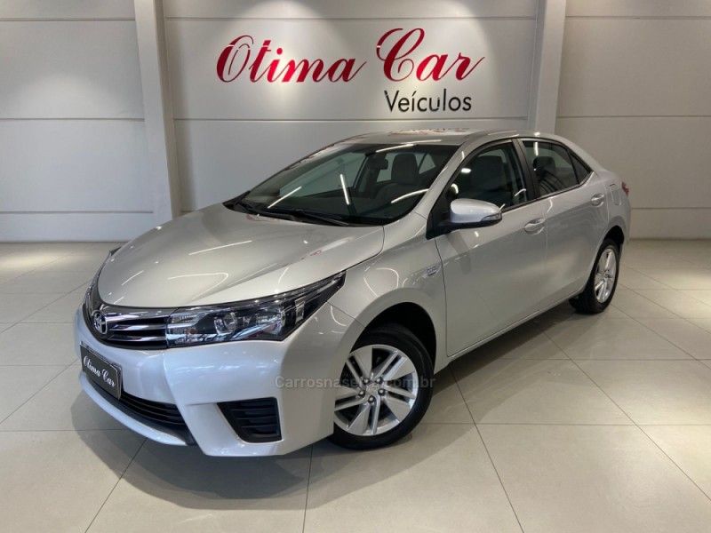 TOYOTA COROLLA 1.8 GLI 16V 2016/2016 ÓTIMA CAR FLORES DA CUNHA / Carros no Vale