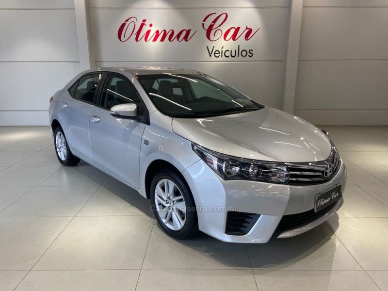 TOYOTA COROLLA 1.8 GLI 16V 2016/2016 ÓTIMA CAR FLORES DA CUNHA / Carros no Vale