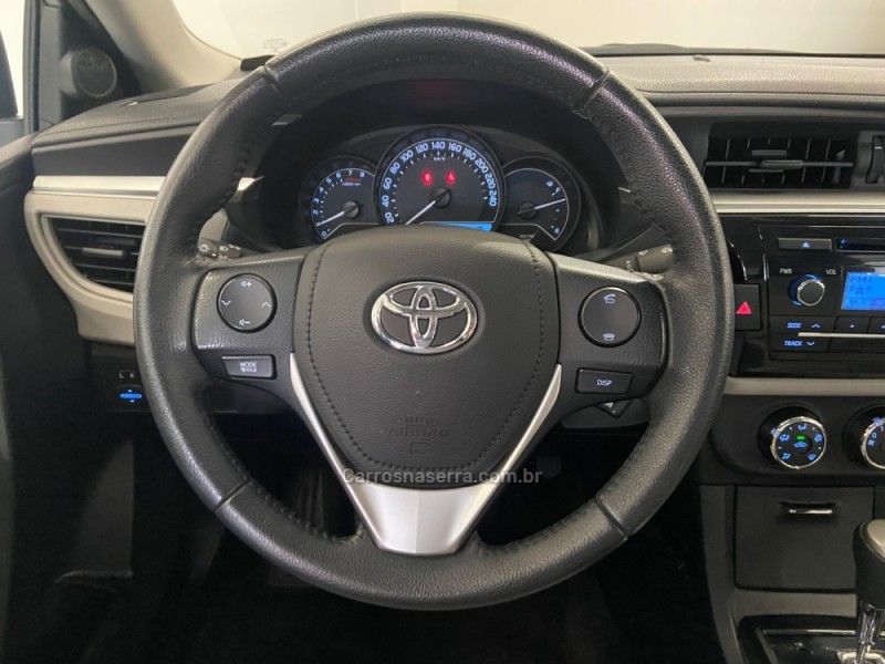 TOYOTA COROLLA 1.8 GLI 16V 2016/2016 ÓTIMA CAR FLORES DA CUNHA / Carros no Vale