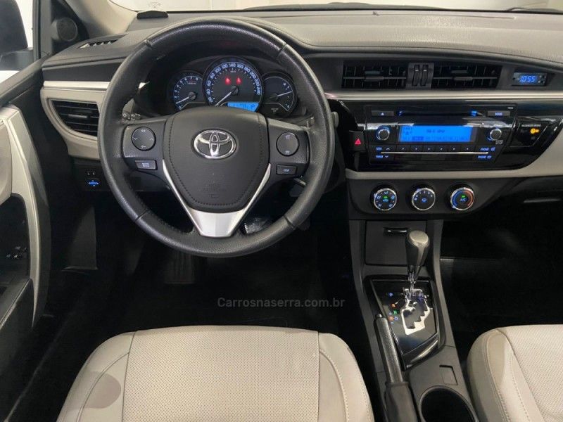 TOYOTA COROLLA 1.8 GLI 16V 2016/2016 ÓTIMA CAR FLORES DA CUNHA / Carros no Vale