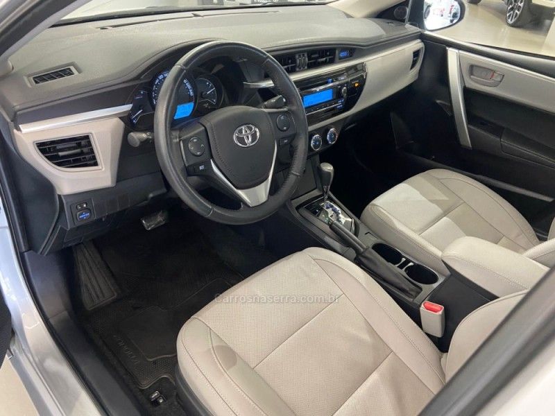 TOYOTA COROLLA 1.8 GLI 16V 2016/2016 ÓTIMA CAR FLORES DA CUNHA / Carros no Vale