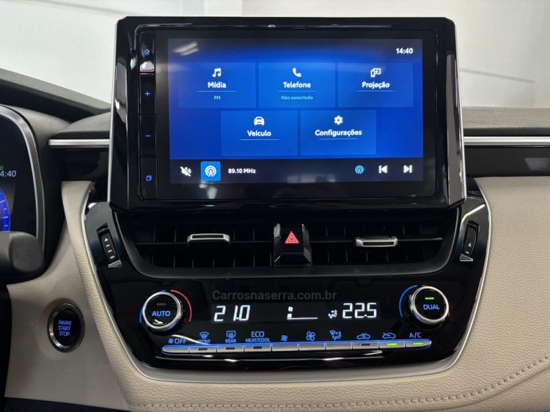 TOYOTA COROLLA 2.0 ALTIS PREMIUM 16V 2022/2023 ÓTIMA CAR FLORES DA CUNHA / Carros no Vale