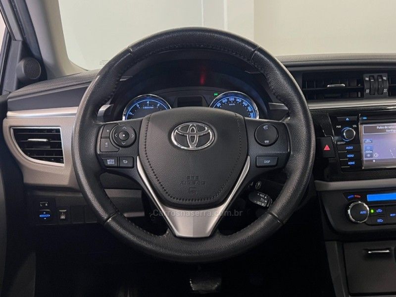 TOYOTA COROLLA 2.0 XEI 16V 2014/2015 ÓTIMA CAR FLORES DA CUNHA / Carros no Vale
