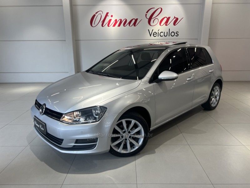 VOLKSWAGEN GOLF 1.4 TSI COMFORTLINE 16V 2015/2015 ÓTIMA CAR FLORES DA CUNHA / Carros no Vale