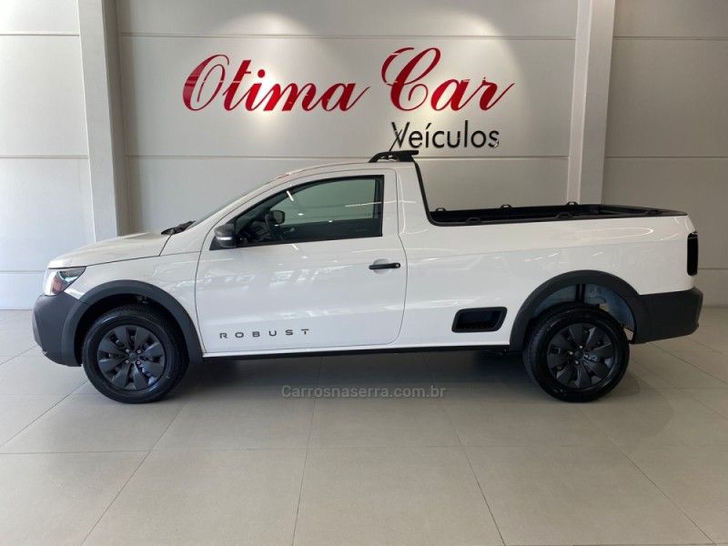VOLKSWAGEN SAVEIRO 1.6 MSI ROBUST CS 8V 2026/2026 ÓTIMA CAR FLORES DA CUNHA / Carros no Vale