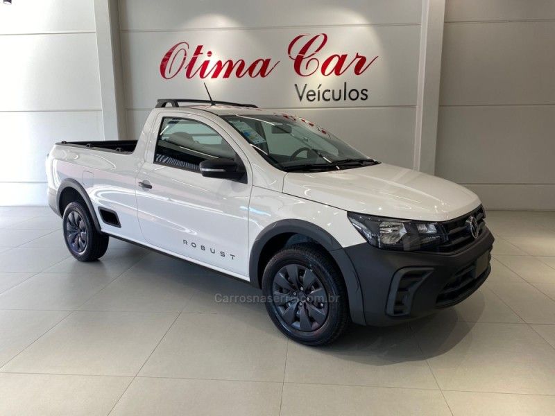 VOLKSWAGEN SAVEIRO 1.6 MSI ROBUST CS 8V 2026/2026 ÓTIMA CAR FLORES DA CUNHA / Carros no Vale