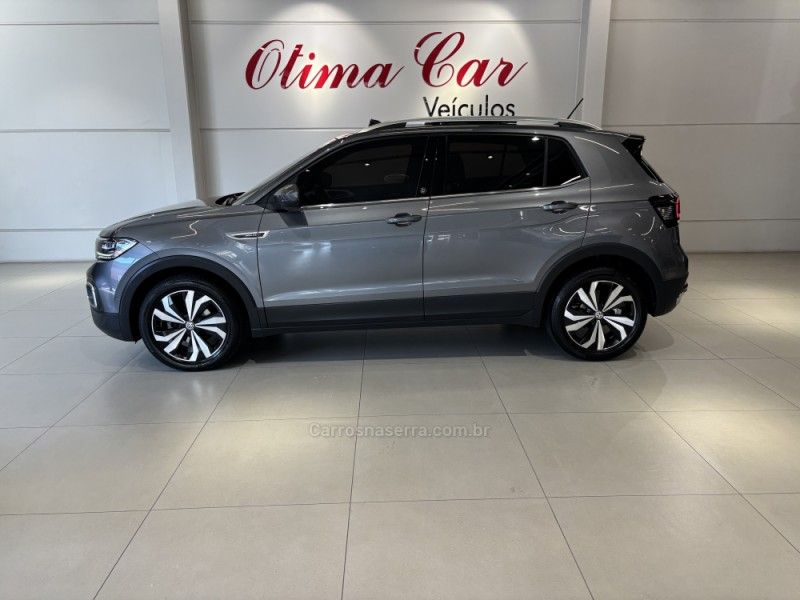VOLKSWAGEN T-CROSS 1.4 HIGHLINE TSI 16V 2019/2020 ÓTIMA CAR FLORES DA CUNHA / Carros no Vale