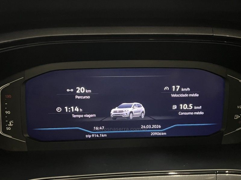 VOLKSWAGEN TAOS 1.4 16V HIGHLINE TSI 2024/2024 ÓTIMA CAR FLORES DA CUNHA / Carros no Vale