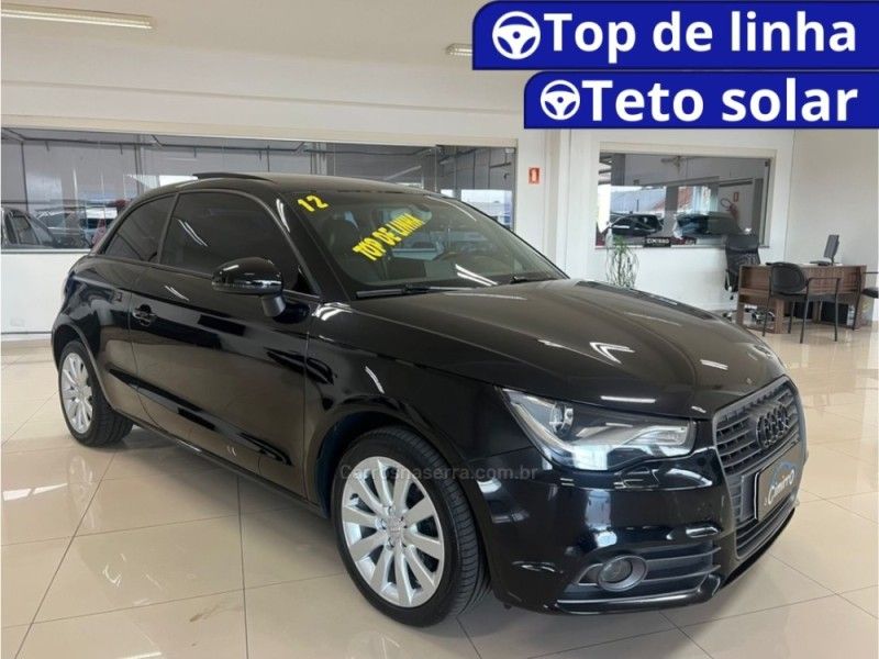 AUDI A1 1.4 TFSI ATTRACTION 16V 122CV 2011/2012 CIMIRRO AUTOMÓVEIS TAQUARA / Carros no Vale
