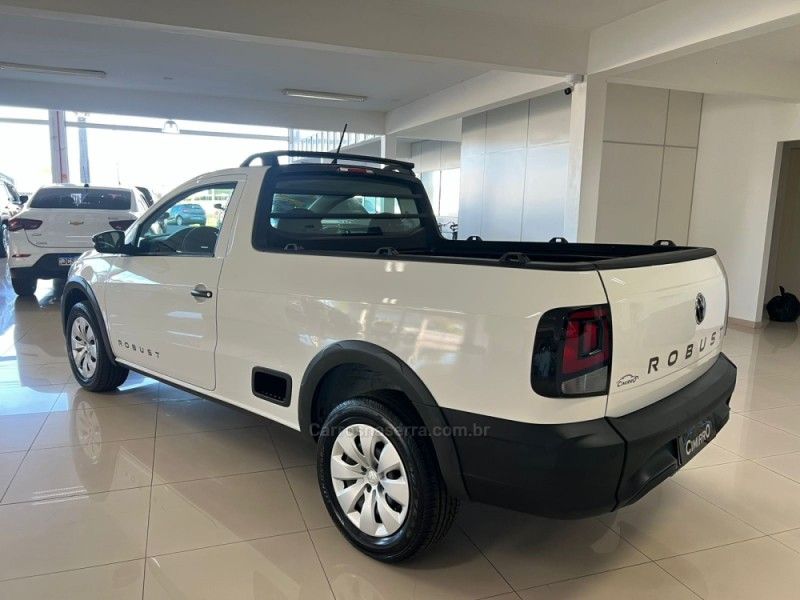 VOLKSWAGEN SAVEIRO 1.6 MSI ROBUST CS 16V 2023/2024 CIMIRRO AUTOMÓVEIS TAQUARA / Carros no Vale