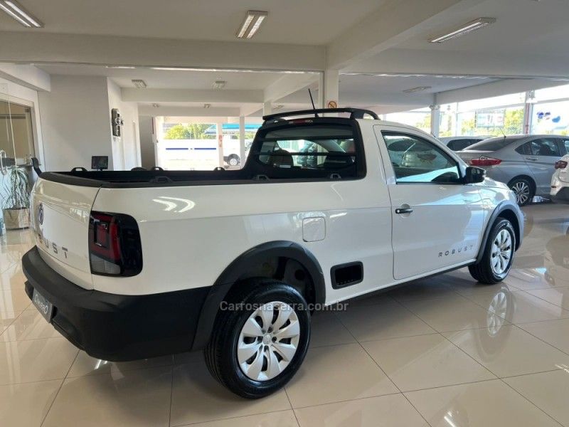 VOLKSWAGEN SAVEIRO 1.6 MSI ROBUST CS 16V 2023/2024 CIMIRRO AUTOMÓVEIS TAQUARA / Carros no Vale