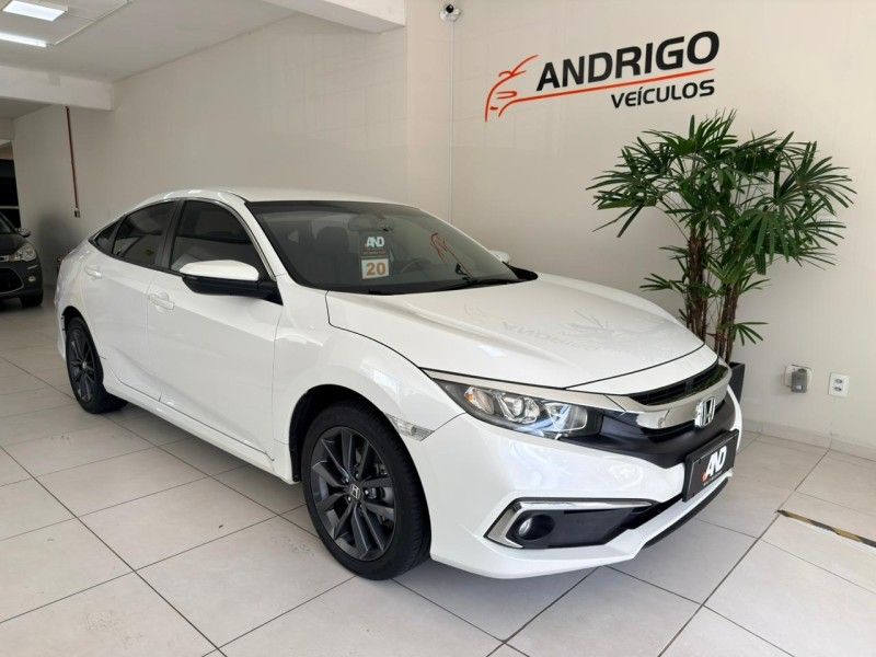 HONDA CIVIC 2.0 16V FLEXONE EX CVT 2020/2020 ANDRIGO VEÍCULOS CAXIAS DO SUL / Carros no Vale
