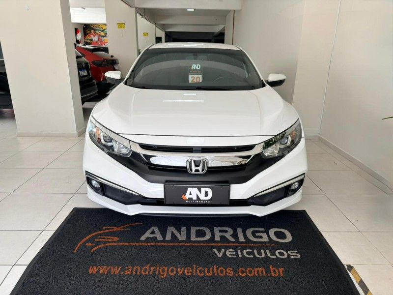 HONDA CIVIC 2.0 16V FLEXONE EX CVT 2020/2020 ANDRIGO VEÍCULOS CAXIAS DO SUL / Carros no Vale