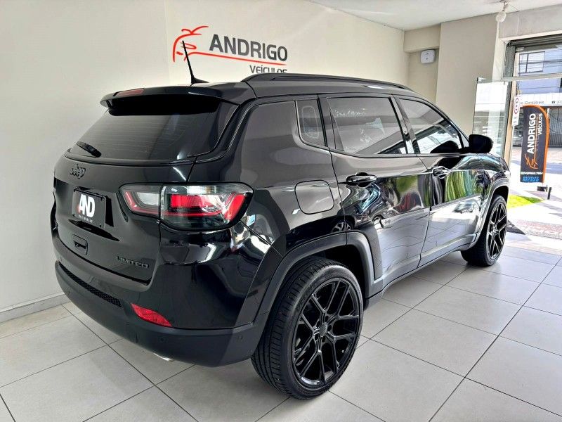 JEEP COMPASS 1.3 LIMITED T270 16V TURBO 2021/2022 ANDRIGO VEÍCULOS CAXIAS DO SUL / Carros no Vale