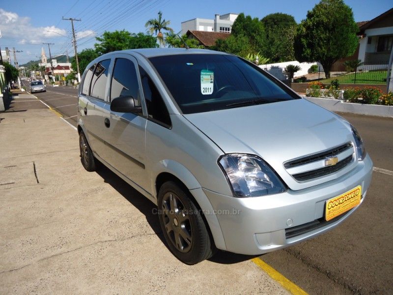CHEVROLET MERIVA 1.4 MPFI JOY 8V 2011/2011 BOURSCHEID CARROS E MOTOS SANTA CLARA DO SUL / Carros no Vale