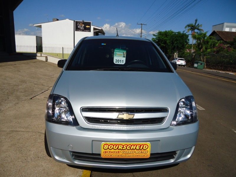 CHEVROLET MERIVA 1.4 MPFI JOY 8V 2011/2011 BOURSCHEID CARROS E MOTOS SANTA CLARA DO SUL / Carros no Vale