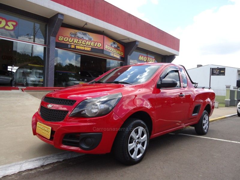 CHEVROLET MONTANA 1.4 MPFI LS CS 8V 2013/2013 BOURSCHEID CARROS E MOTOS SANTA CLARA DO SUL / Carros no Vale